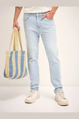 The Bear House Men Slim Fit Mid Rise Stretchable Jeans
