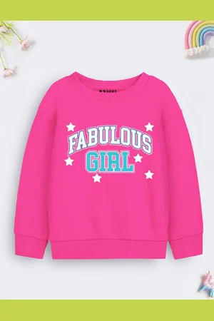 HERE&NOW Girls Printed Sweatshirt