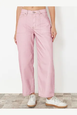Trendyol Women Relaxed Fit Striped Jeans