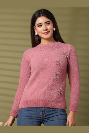 Clora Creation Women Embellished Pullover Sweaters