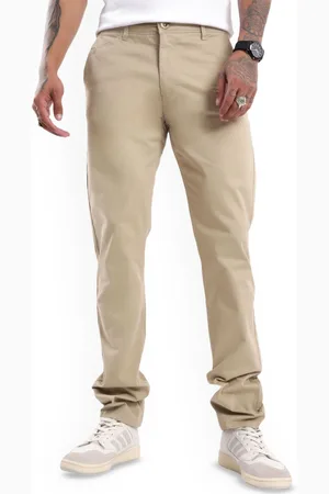 WROGN Men Slim Fit Chinos Trousers