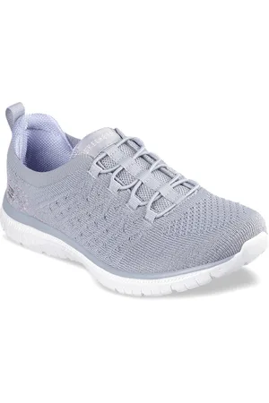 Skechers Virtue - Show Runner Women Textile Casual Slip On Shoes