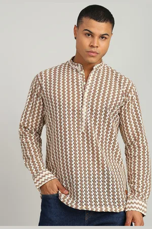 FUBAR Men Slim Fit Opaque Casual Shirt