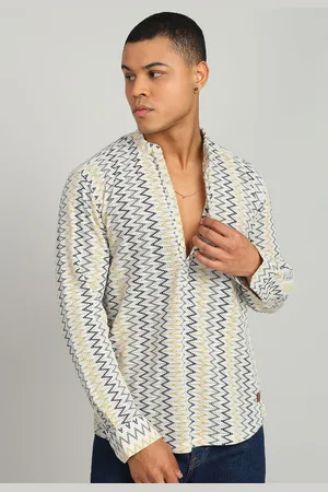 FUBAR Men Slim Fit Opaque Casual Shirt