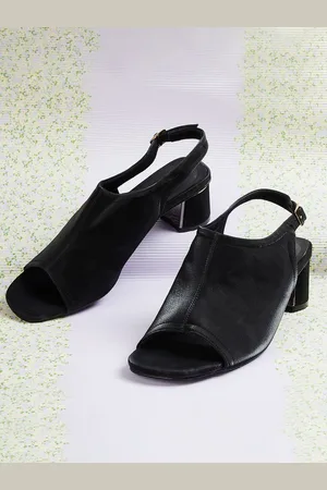 Lifestyle Women PU Block Heels Sandals