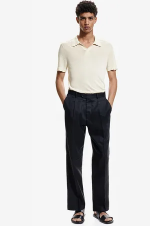 H&M Slim Fit Glittery Polo Shirt