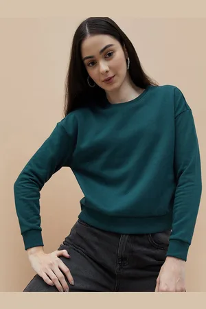 Lifestyle Women Round Neck Pullover Sweatshirt