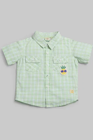 Ed-a-Mamma Boys Premium Shepherd Checks Opaque Checked Casual Shirt
