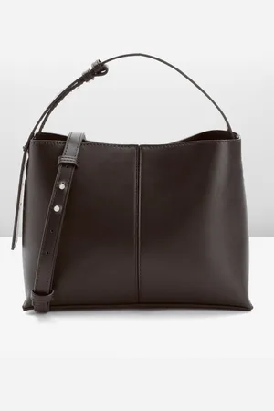 MANGO Structured Shoulder Bag