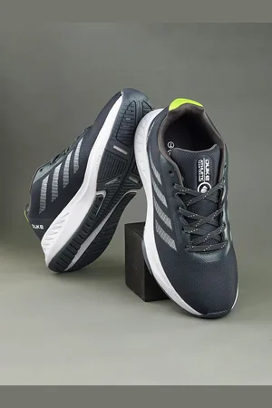 Duke Men Resin-Print 3D Textile Training or Gym Shoes