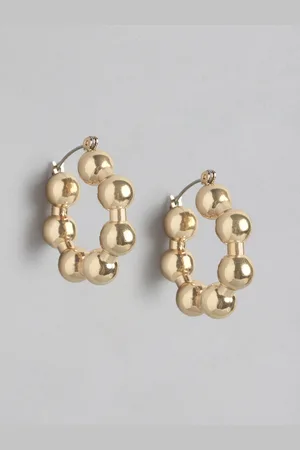 Forever New Blake Ball Gold-Plated Circular Hoop Earrings