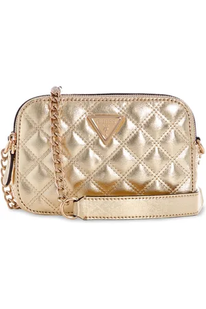 Guess Women Pu Quilted Sling Bag