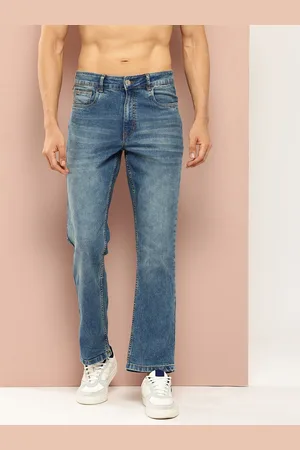 HARVARD Men Bootcut Light Fade Stretchable Jeans
