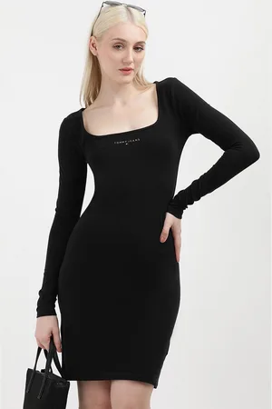 Tommy Hilfiger Square Neck Bodycon Dress