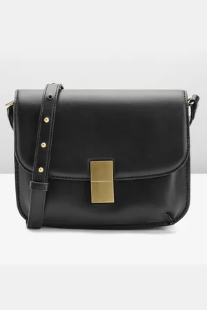 MANGO Structured Sling Bag