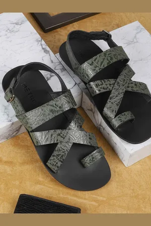 Metro Men Leather Comfort Sandals