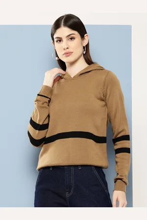 Chemistry Acrylic Striped Pullover