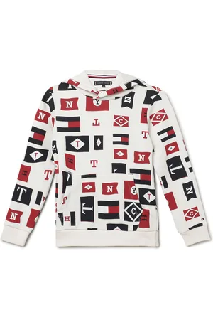 Tommy Hilfiger Boys Printed Hooded Sweatshirt