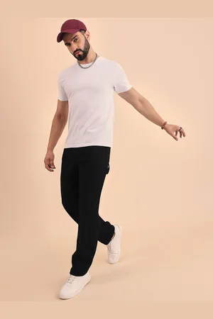 Style Quotient Men Comfort Relaxed Fit Mid-Rise Cotton Jeans