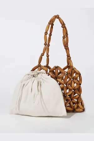 LULU & SKY Floral Structured Handheld Bag