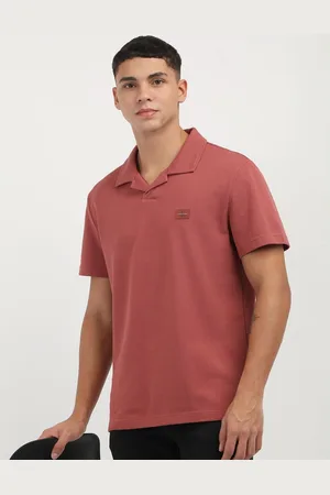 Calvin Klein Men Polo Collar T-shirt