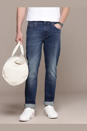Nautica Men Straight Fit Heavy Fade Stretchable Jeans