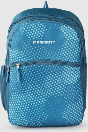 Priority Unisex Geometric Printed Backpack - 27 L