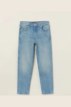 Tommy Hilfiger Boys Straight Fit Light Fade Jeans