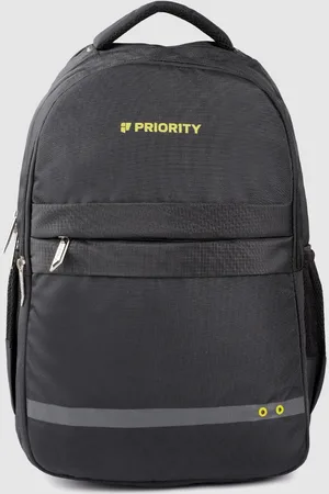 Priority Unisex Brand Logo Printed Laptop Backpack - 42 L