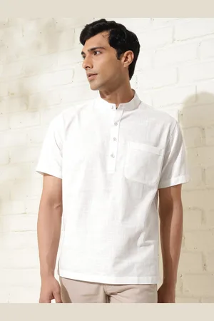 Fabindia Men Opaque Casual Shirt
