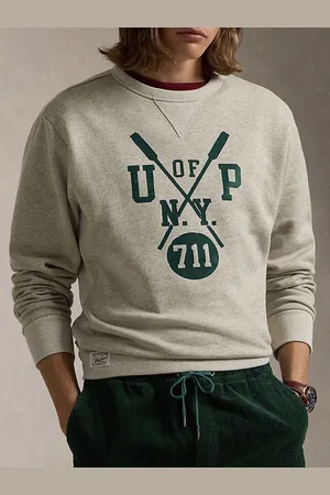 Ralph Lauren Men Slub Fleece Graphic Sweatshirt