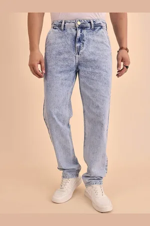 Style Quotient Men Comfort Relaxed Fit Mid-Rise Cotton Jeans