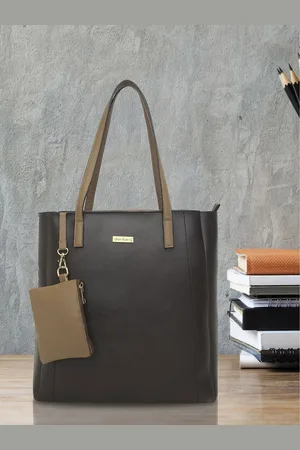 DressBerry Women Solid Oversized Shopper Tote Bag