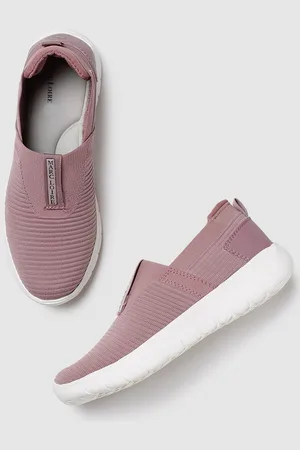 Marc Loire Women Round Toe Memory Foam Textile Slip-On Sneakers