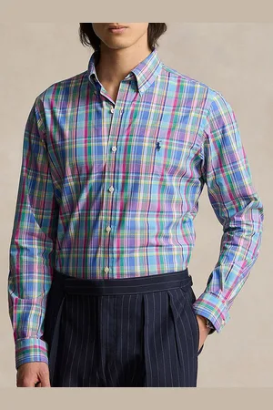 Ralph Lauren Men Checked Slim-Fit Shirts