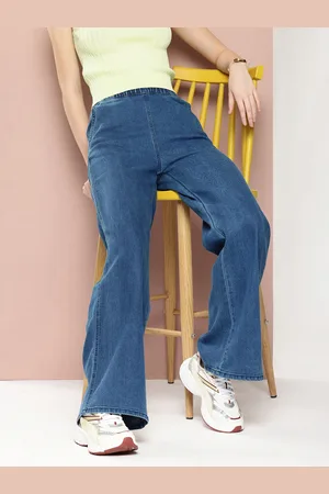 HARVARD Women Base Straight Fit Stretchable Jeans