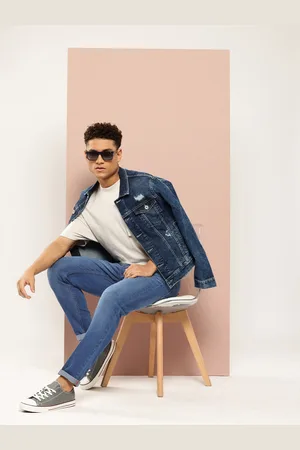 HARVARD Men Light Fade Stretchable Jeans