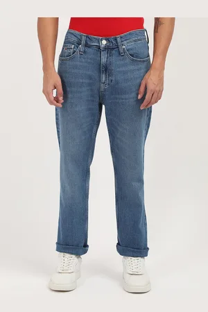 Tommy Hilfiger Men Mid-Rise Heavy Fade Stretchable Jeans