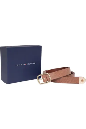 Tommy Hilfiger Women Printed Tang Closure Leather Belt