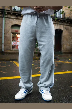 Powerlook Men Striped Relaxed Fit Pure Cotton Track Pants