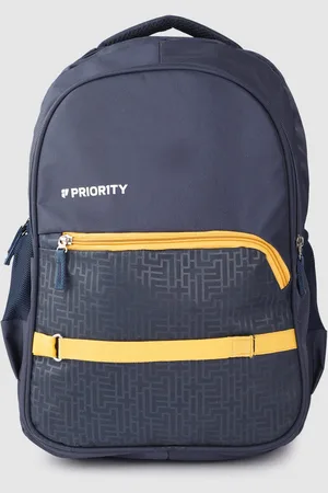 Priority Unisex Geometric Printed Backpack- 35L