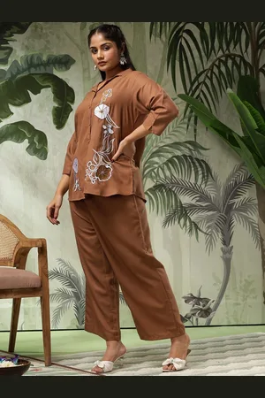 Bani Women Embroidered Shirt & Trousers