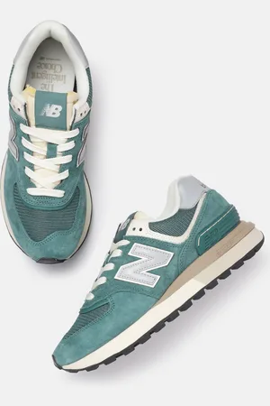 New Balance Men 574LG Suede Sneakers