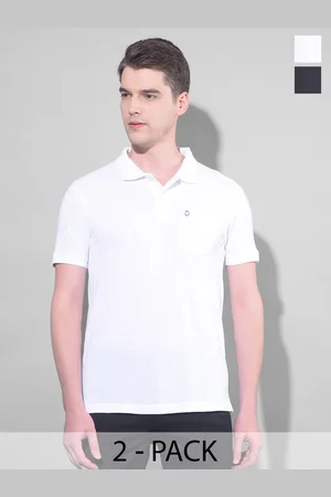 dollar Men 2 Polo Collar Extended Sleeves Pockets T-shirt