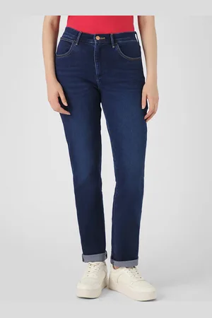 Wrangler Women Slim Fit High-Rise Stretchable Jeans