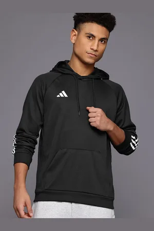 adidas Sereno Aeroready Cut 3-Stripes Hooded Sweatshirt