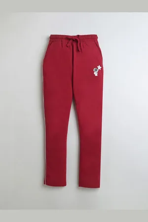 BUMZEE Boys Cotton Mid Rise Track Pants