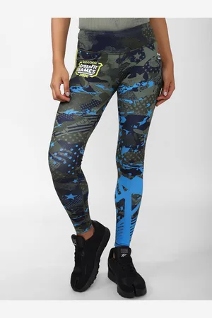 Reebok Women Printed Ankle Length Tights