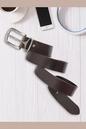 Roadster The Lifestyle Co Men Textured Leather Belt