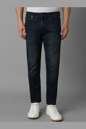 Louis Philippe Men Cotton Mid-Rise Regular Fit Light Fade Jeans